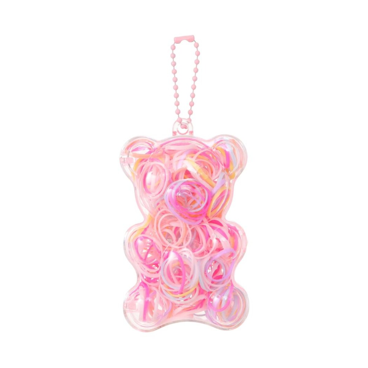 Goma elástica osito - rosa 