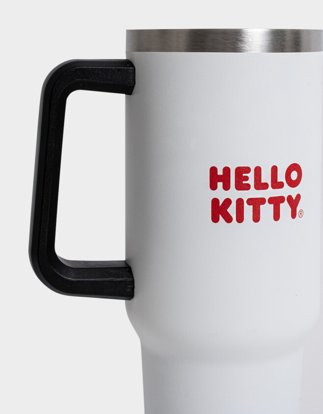 Accesorios Cocina Estampados Vaso Térmico "hello Kitty" - Blanco