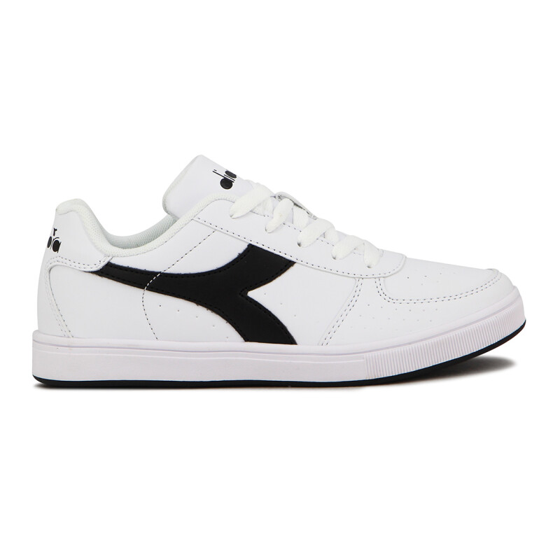 Championes Casuales Mujer Diadora Helio Blanco-Negro