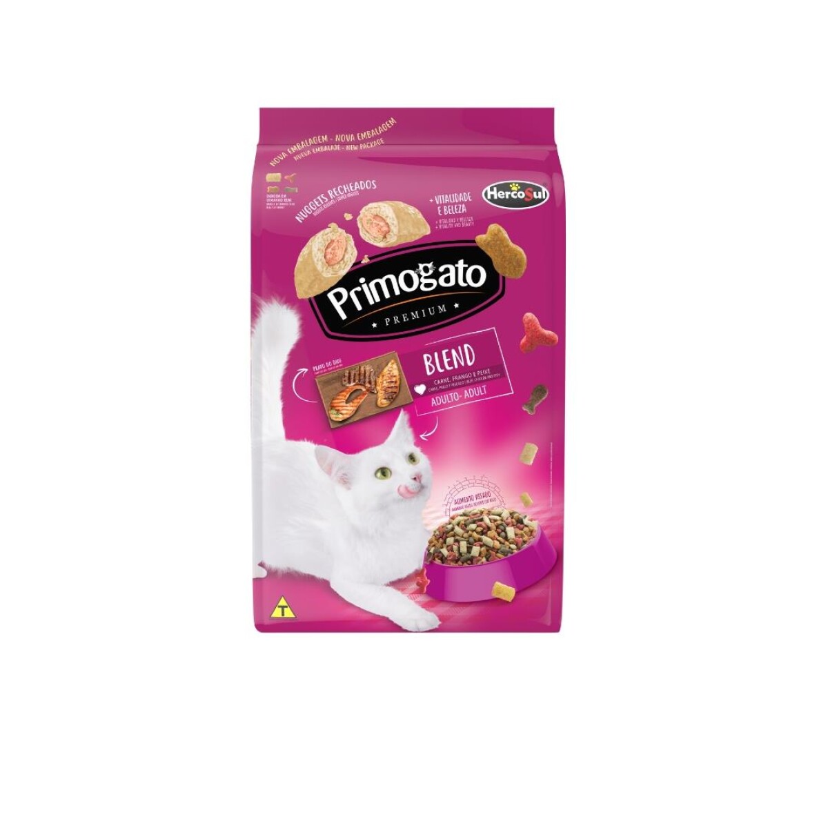 PRIMOGATO PREMIUM BLEND, 3KG (CARNE, POLLO Y PESCADO) 