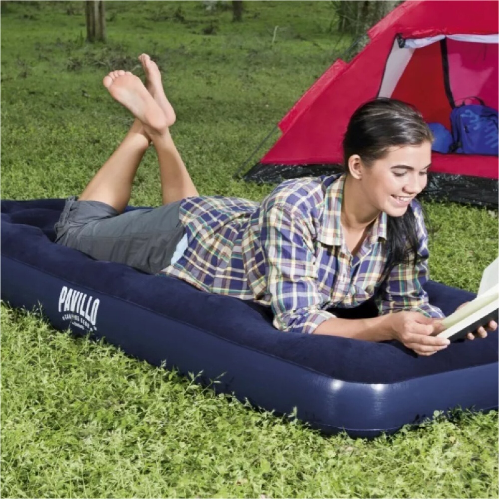Colchón Inflable 1 Plaza Pavillo Camping Gear 67000 - BESTWAY