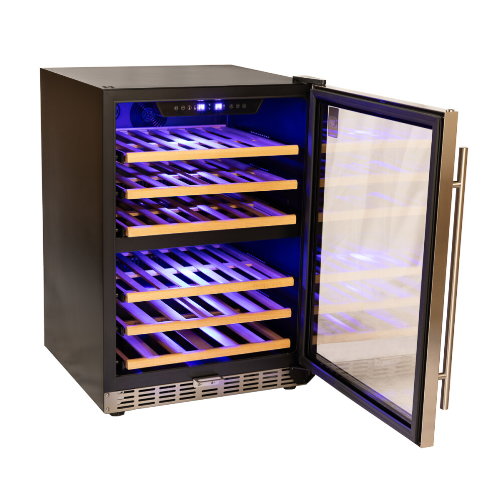 Cava De Vino - MON VIN - Doble Temperatura 46 Botellas AD Cava De Vino - MON VIN - Doble Temperatura 46 Botellas AD