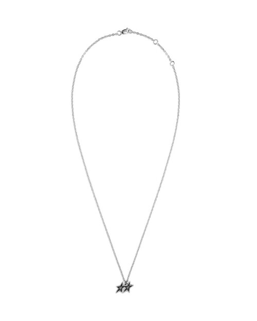 TwoJeys Collar Tilted Enameled Plata TwoJeys Collar Tilted Enameled Plata