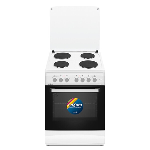COCINA ELÉCTRICA 4 DISCOS ELÉCTRICOS Y CONVECCIÓN BLANCA 60X60 CM Cocina Eléctrica 4 Discos Eléctricos Y Convección Blanca 60x60 Cm