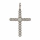 Cruz oro 18K con brillantes Cruz oro 18K con brillantes