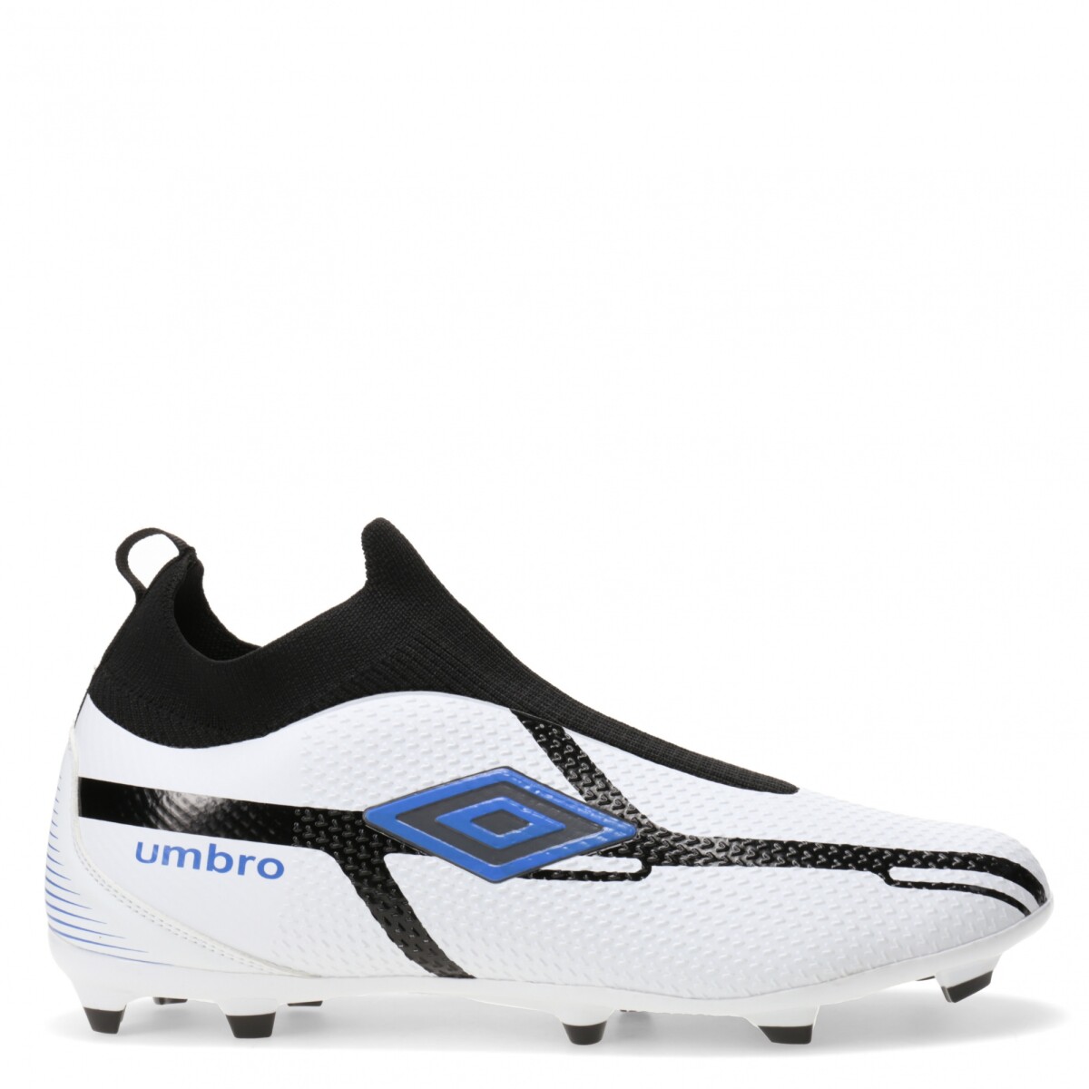 Championes de Hombre Umbro Fútbol 11 Fuzion - Blanco - Azul Royal - Negro 