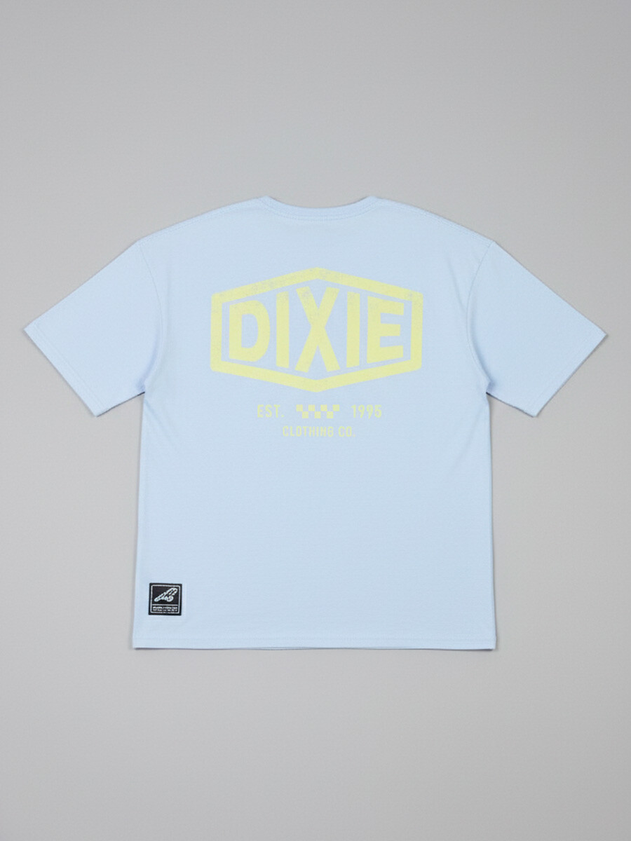 T-SHIRT AZUAI DIXIE Celeste