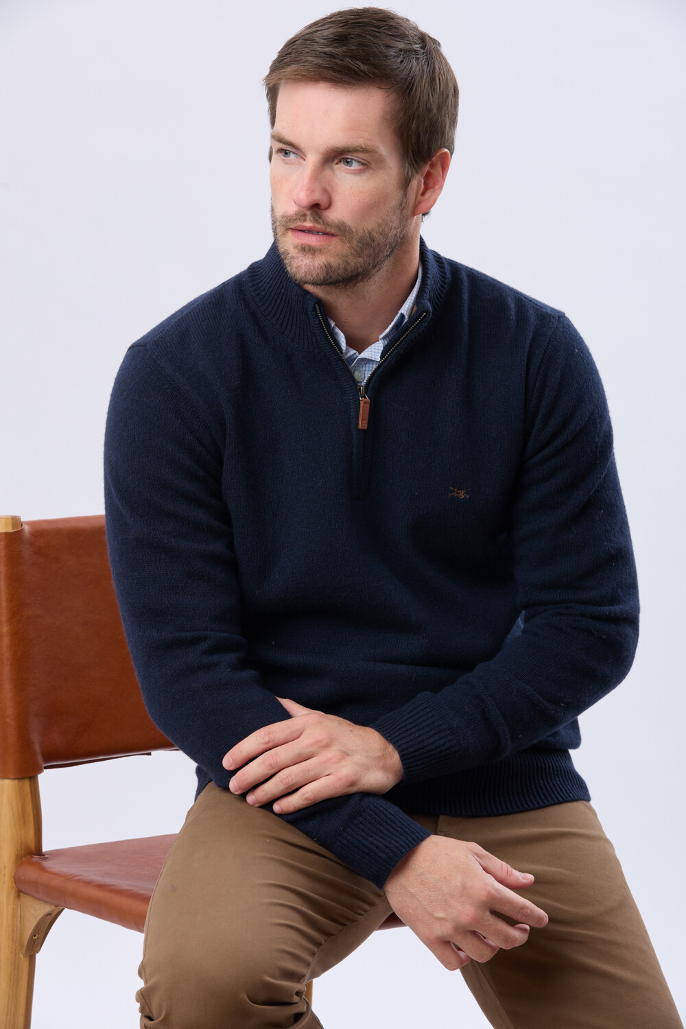 BUZO DE LANA DE ABRIGO Azul