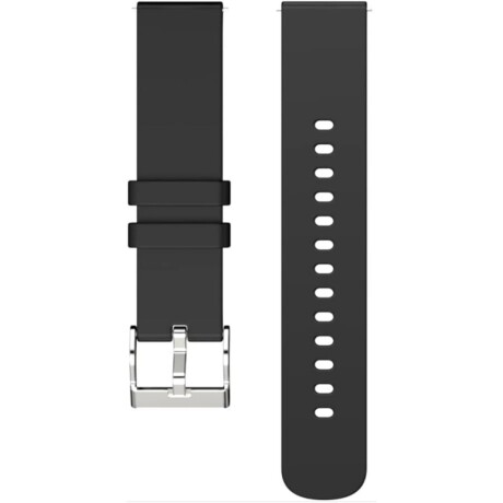 Correa para smartwatch negra 20mm V01