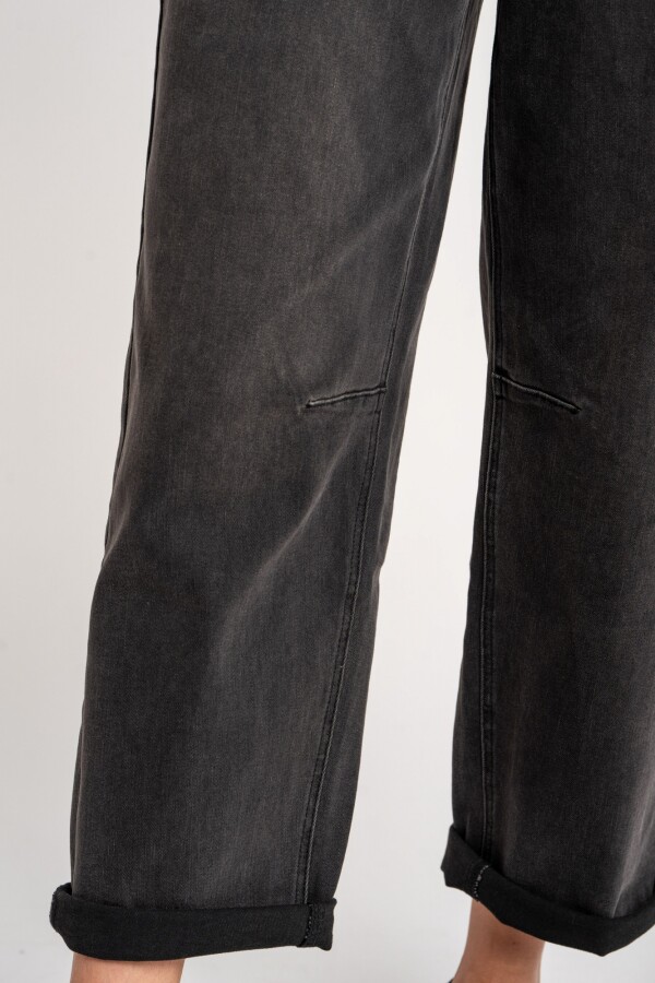 Jean Baggy Denim Gris