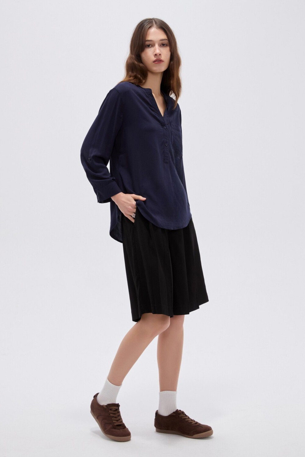 Blusa Au Azul Noche