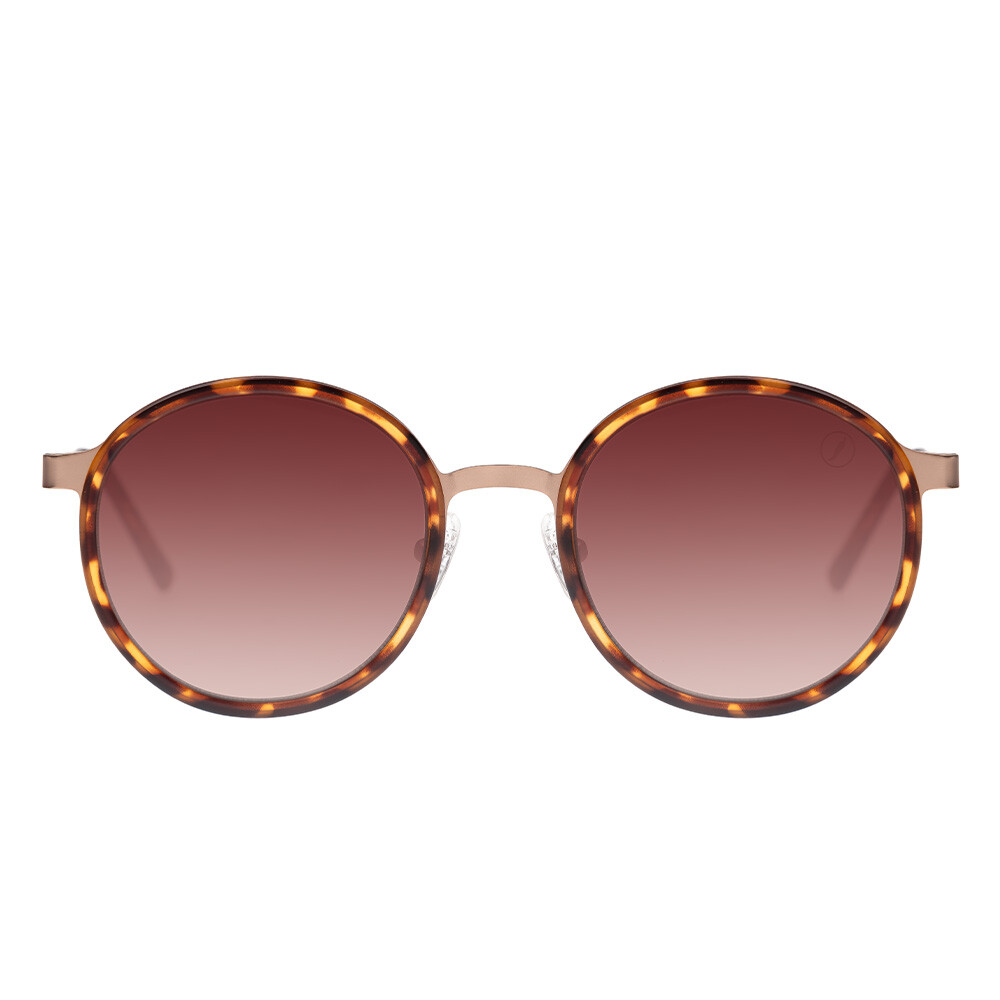 Lentes De Sol Chilli Beans Redondo - Unisex Gradiente Marón/Neon