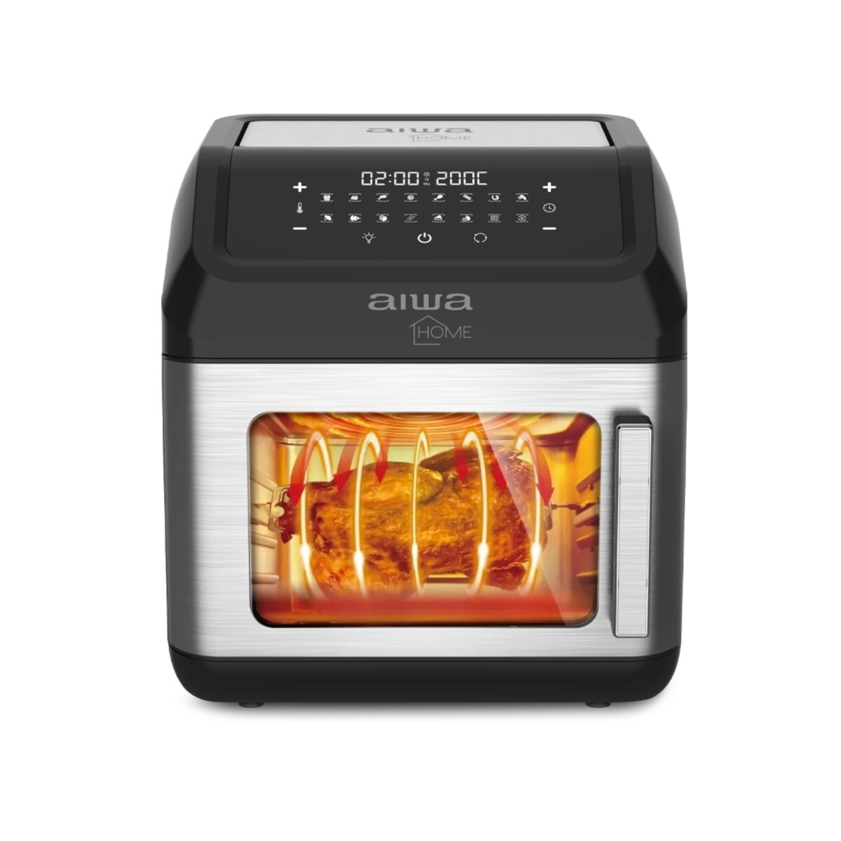 Horno Freidora Sin Aceite De 12 Lts. Aiwa Awot12 