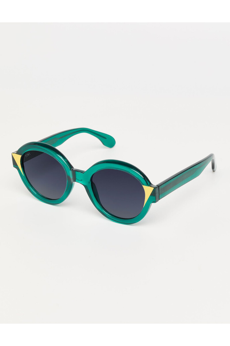 Tiwi Kora - 601 Shiny Bicolor Green/ Soft Yellow