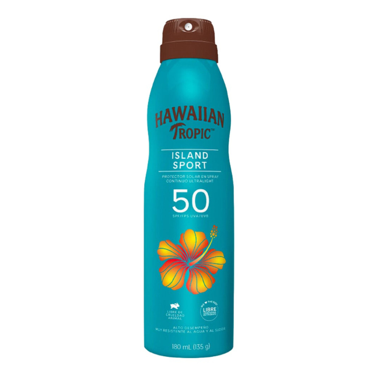 Protector Solar Hawaiian Tropic Island Sport Spray Continuo FPS50 220ml 