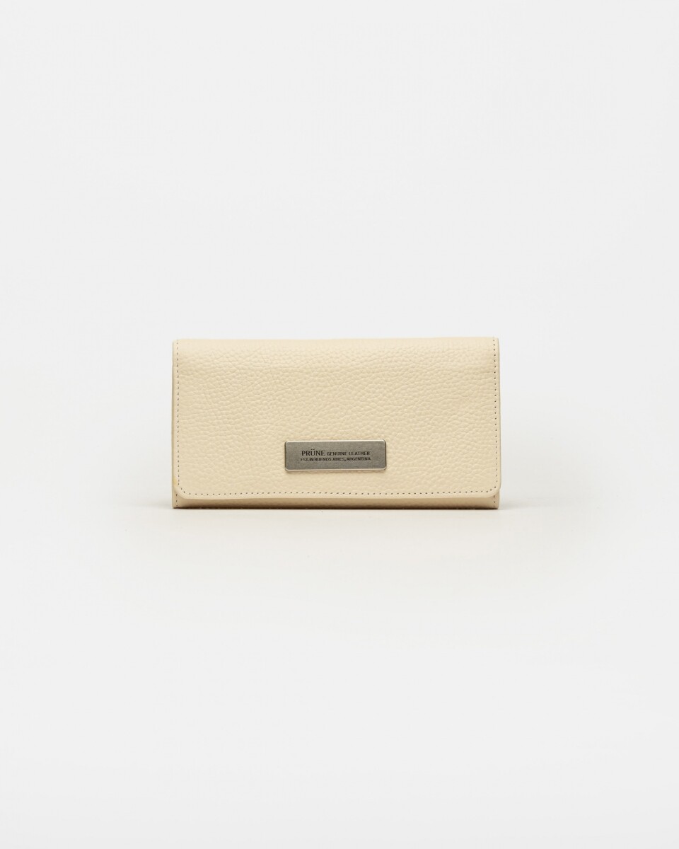 Billetera Mia en cuero graneado - Cotton 