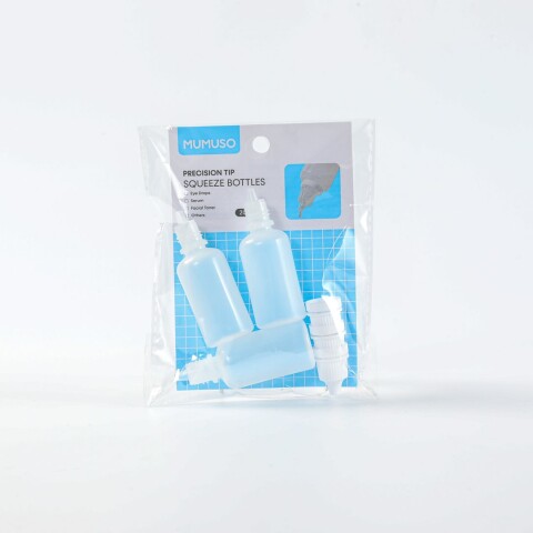 BOTELLAS APRETABLES CON PUNTA DE PRECISIÓN (20 ML X3) BOTELLAS APRETABLES CON PUNTA DE PRECISIÓN (20 ML X3)
