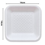 BANDEJA ISOPOR PACKx20 • 14x14cm BANDEJA ISOPOR PACKx20 • 14x14cm
