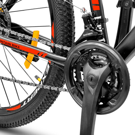 Bicicleta Montaña Expert Predator R27.5 Freno Disco Cambios Shimano G-Naranja
