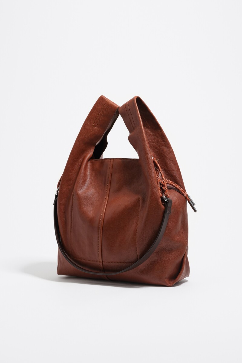 BOLSO PAPER MEDIANO Tostado