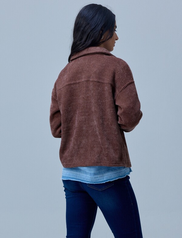 Camperita Corderoy MARRON