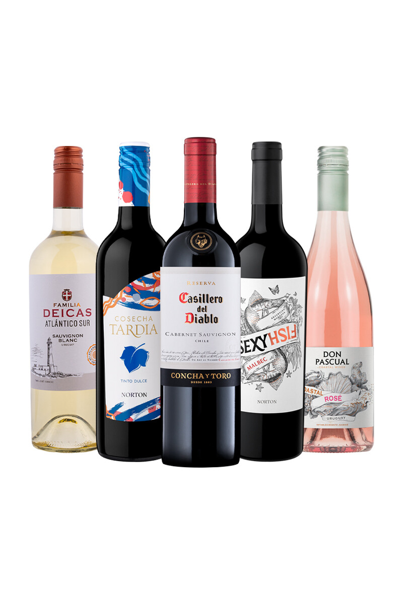 Pack Selección Autumn is coming x5 vinos Fall into Flavor 