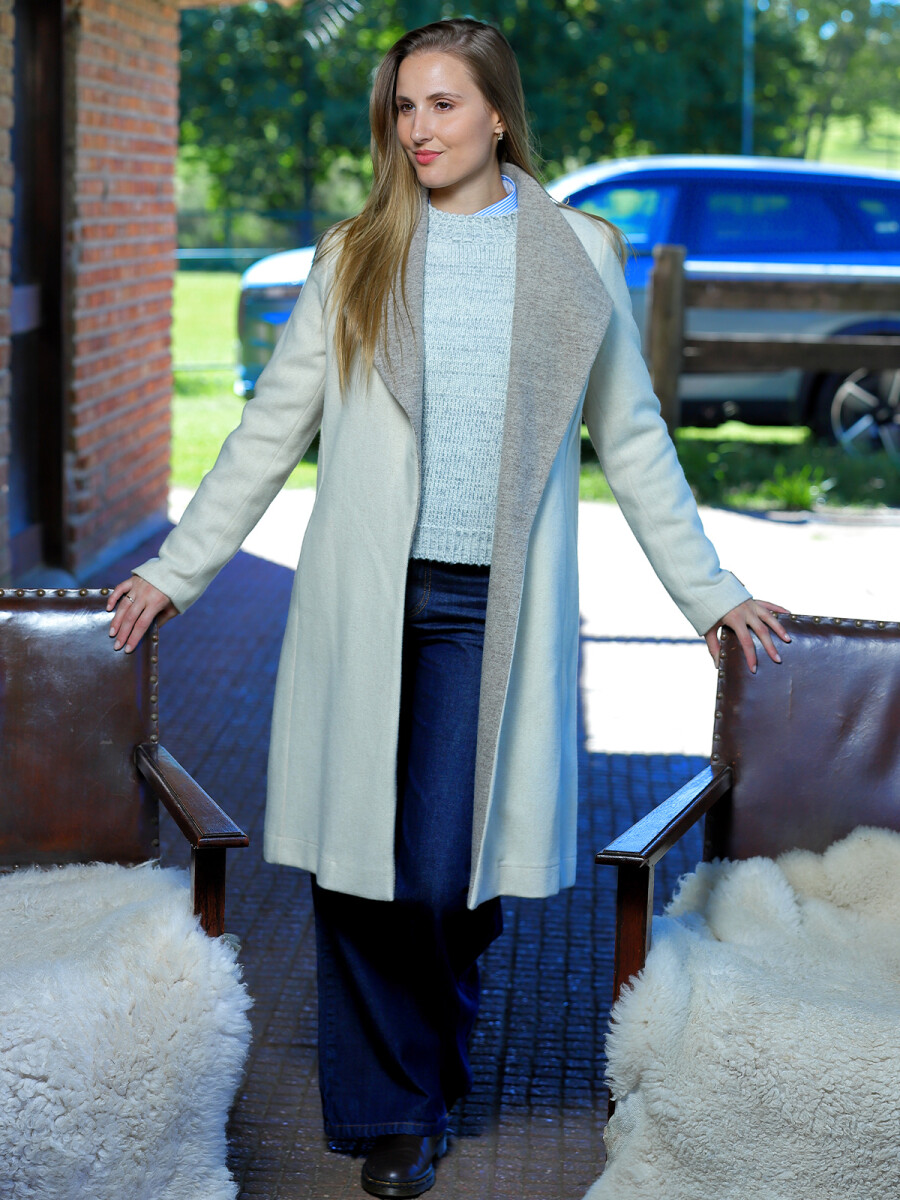 Tapado Timote - Crudo con Beige 
