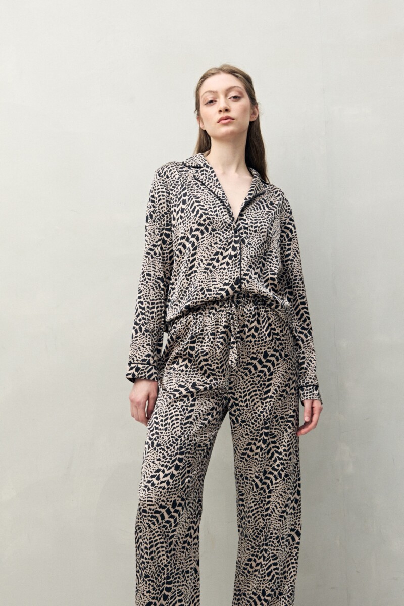 PANTALON LAVANDA PRINTED Animal Print