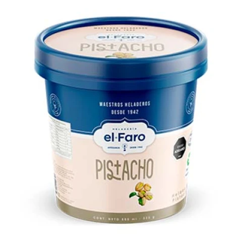 Helado de Pistacho El Faro 500ml Helado de Pistacho El Faro 500ml