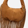 Bolso Amazonia En Cuero Gamuza Cuoio