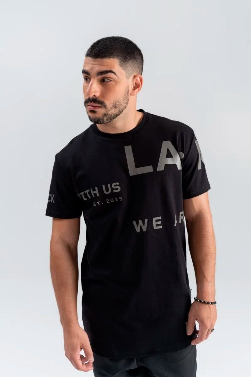 REMERA BY LM NEGRA 