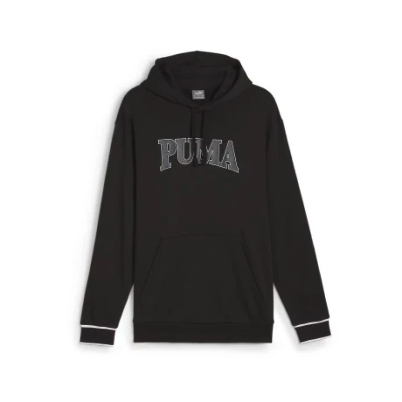 Abrigo Puma Squad Hoodie Tr de Hombre Negro