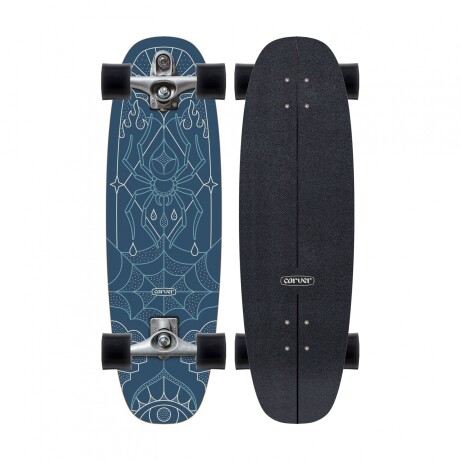 Carver C7 Raw Blue Widow 33'' - Surfskate Completo Carver C7 Raw Blue Widow 33'' - Surfskate Completo