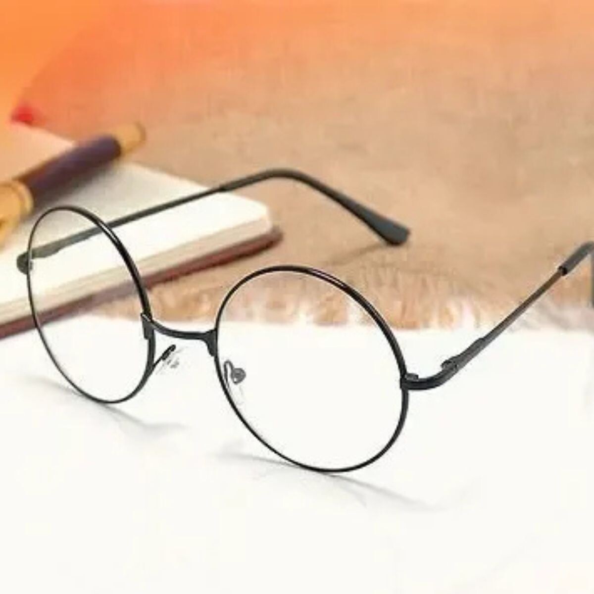 Lentes Redondos Transparentes 