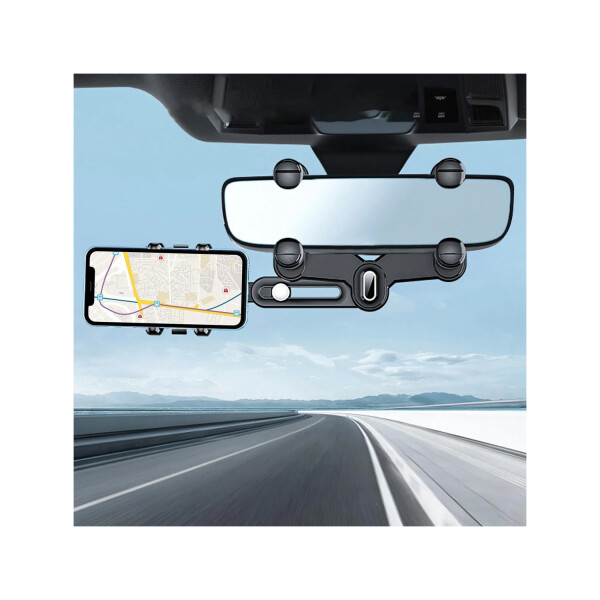 Soporte Para Celular Para Espejo Retrovisor (barra Plegable) Soporte Para Celular Para Espejo Retrovisor (barra Plegable)