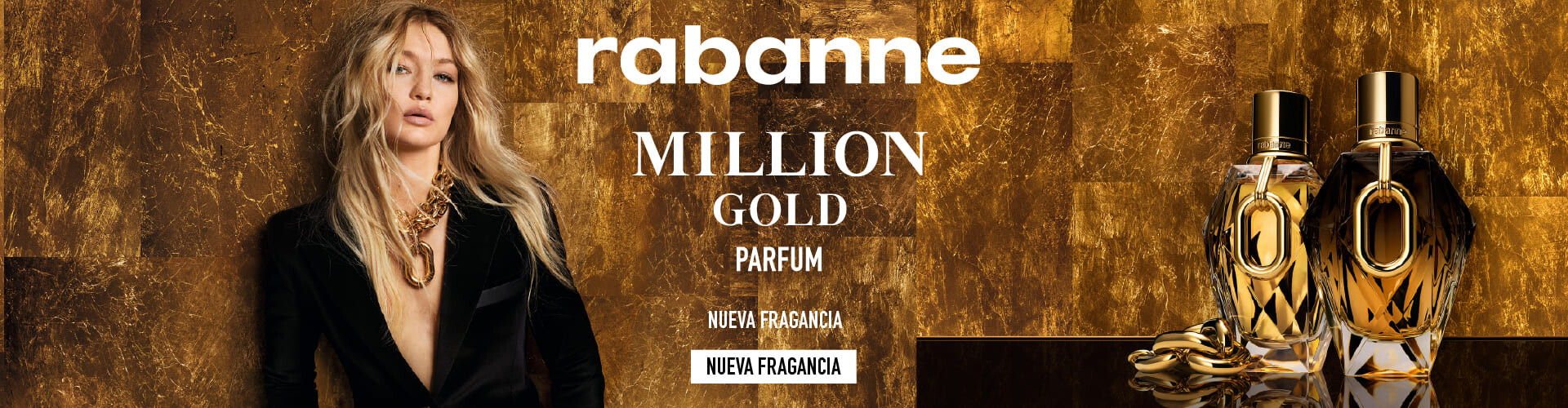 Rabanne Million gold