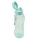 Botella caramañola plástica con tapón 600 ml VERDE