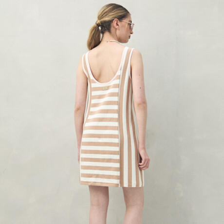 VESTIDO TESSA Tostado