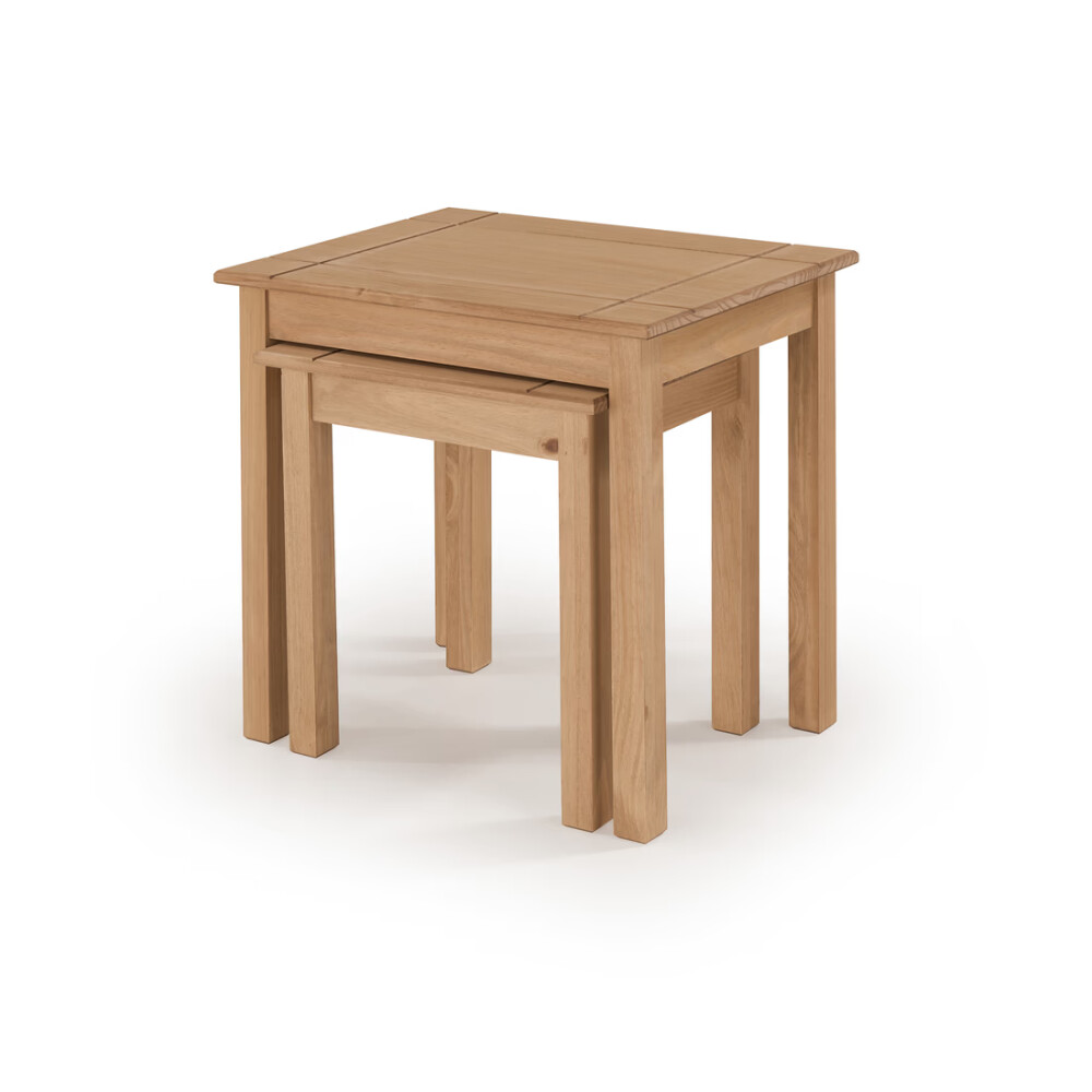 JUEGO DE MESAS AUXILIARES DE APOYO MADERA MACIZA – 2 PIEZAS CON DISEÑO CLÁSICO JUEGO DE MESAS AUXILIARES DE APOYO MADERA MACIZA – 2 PIEZAS CON DISEÑO CLÁSICO
