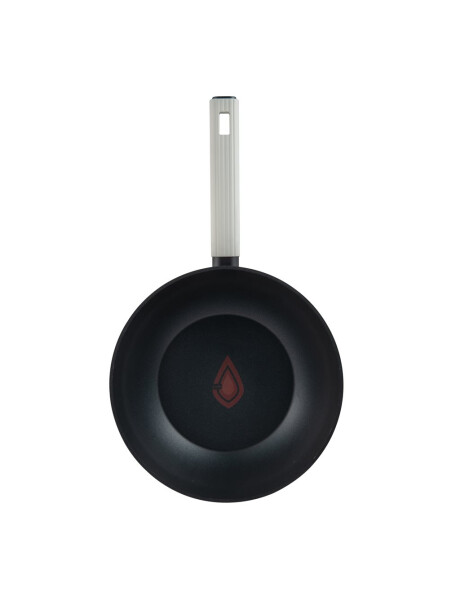 WOK 26CM ALUM. FORJADO LINES BLANCO WOK 26CM ALUM. FORJADO LINES BLANCO