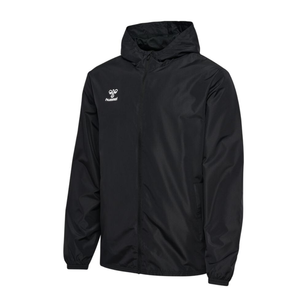 CAMPERA IMPERMEABLE ESSENTIAL UNISEX NEGRA