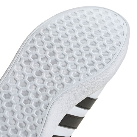 Championes de Hombre Adidas Grand Court Base 2.0 Negro - Blanco