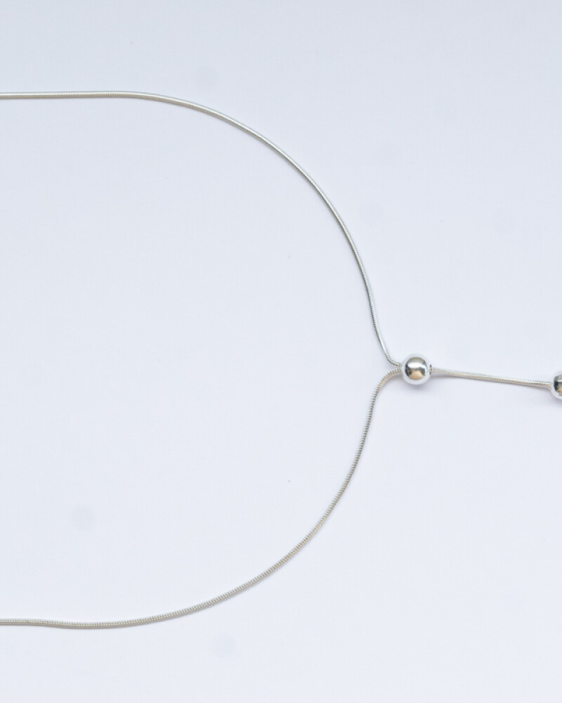 Cadena Lili PLATEADO