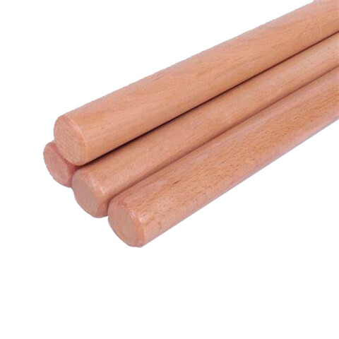 Palo de amasar de madera 30.5x2.5cm Palo De Amasar De Madera 30.5x2.5cm