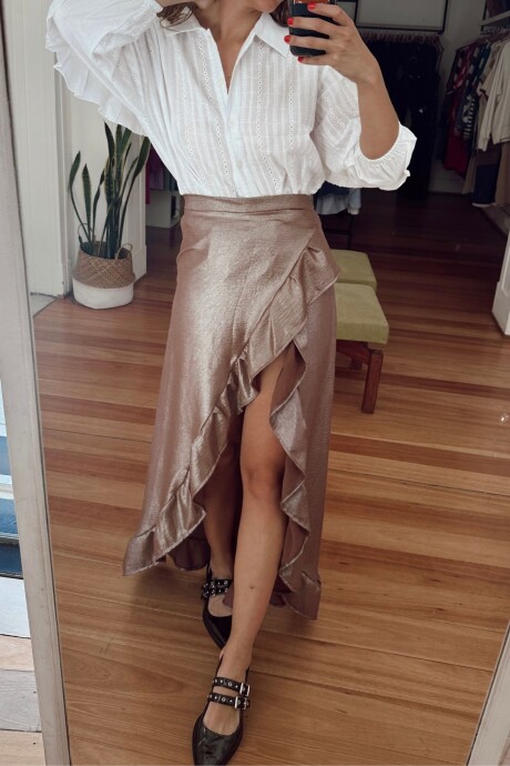 Pollera Galia Marrón