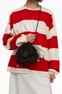BOLSO MINI TRENZADA Marron