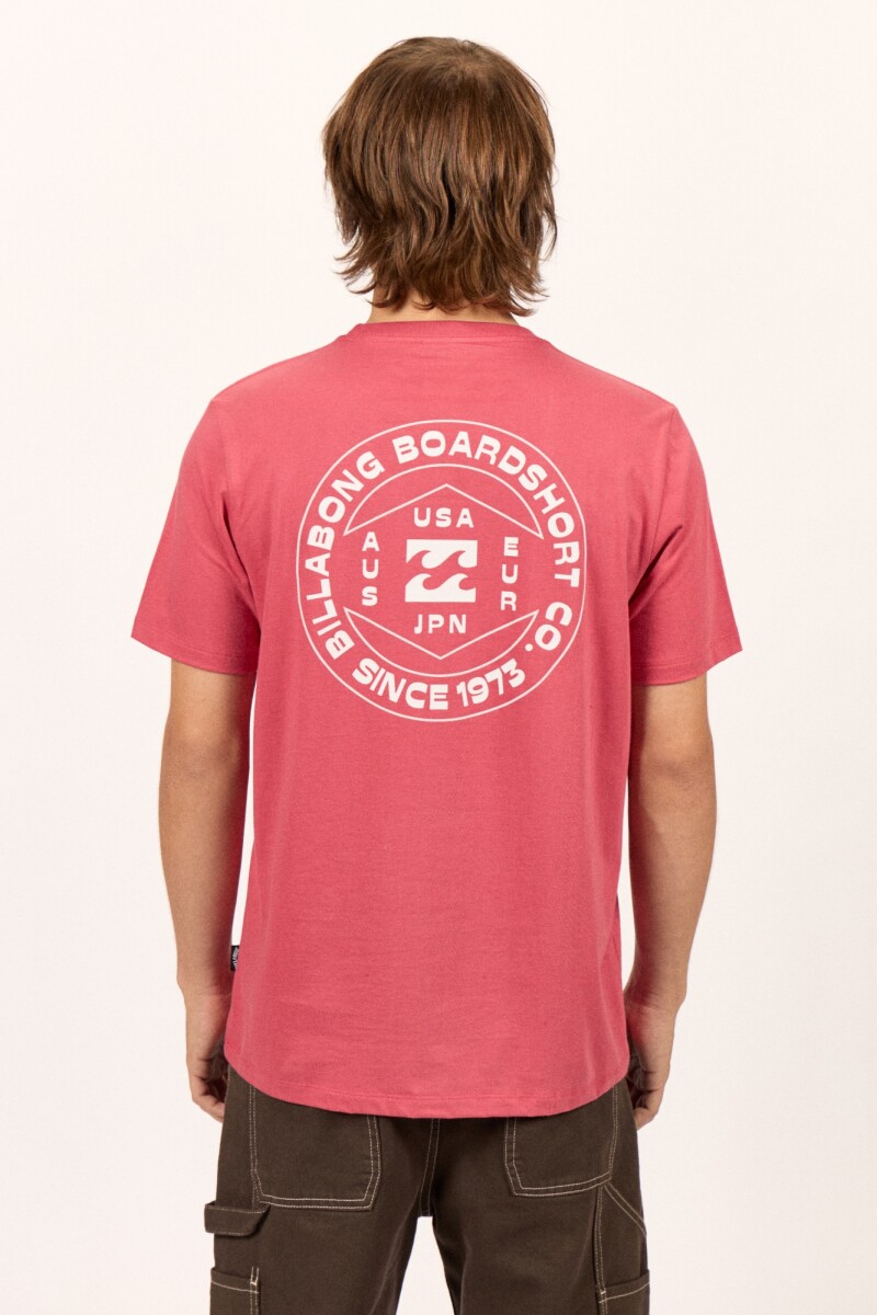 REMERA ROTATION TEE L-rosa