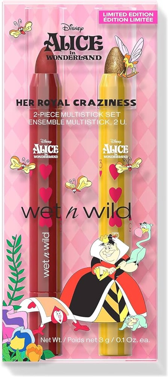 wet n wild Her Royal Craziness 2-Piece Multistick Set Alice In Wonderland Collection 
