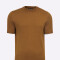 T-shirt tejida lisa cobre