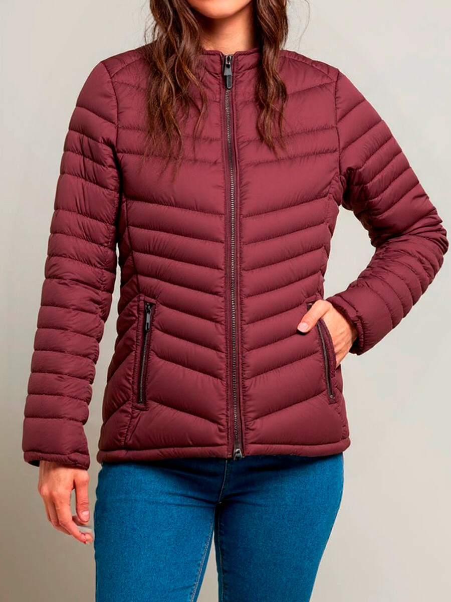 CAMPERA FURA REV - Bordeaux 